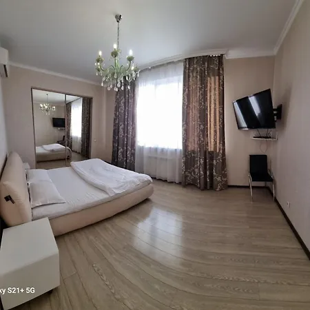 Ferienwohnung Afd Plaza 420-Я Almaty Exterior foto