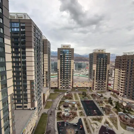 Ferienwohnung Afd Plaza 420-Я Almaty Exterior foto
